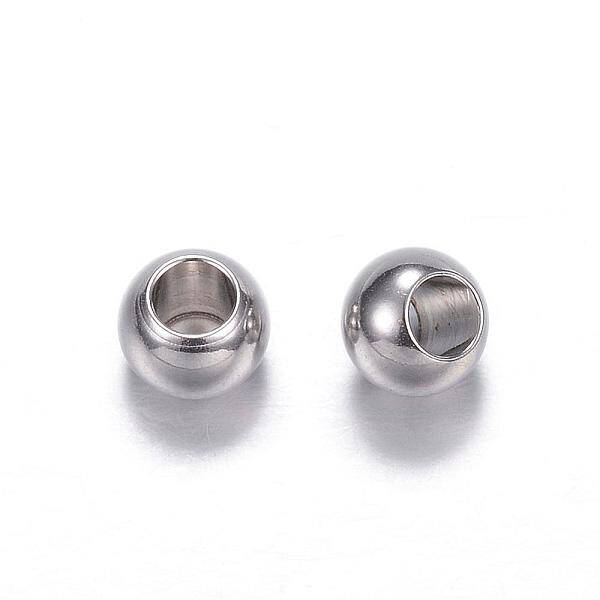 Tarnish Resistant 201 Stainless Steel Beads