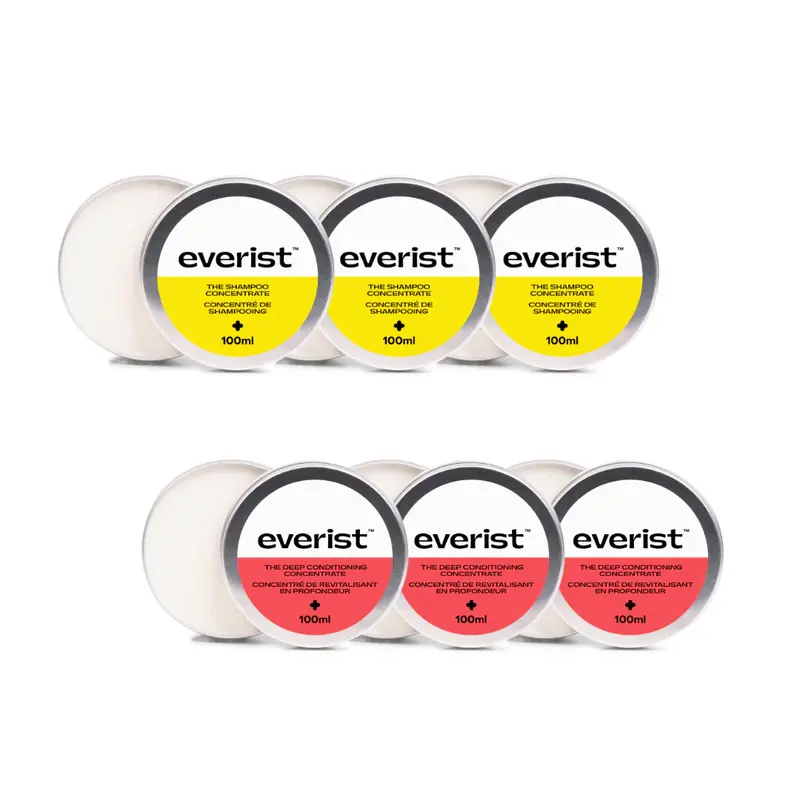 Stock Your Shower Haircare Bundle | Choose Your Packaging: Tubes