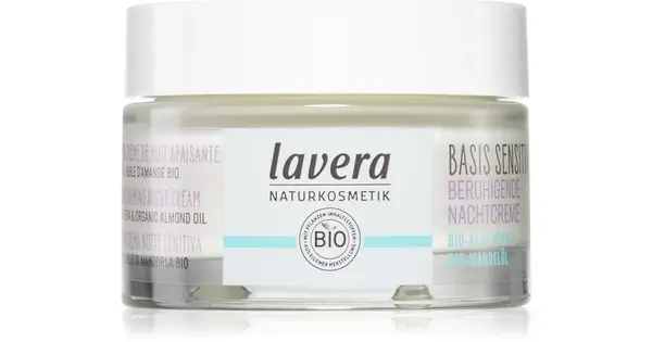 Lavera Basis Sensitiv Soothing Night Cream Without Fragrance 50 Ml