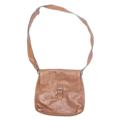 BOOMERANG Womens Crossbody Bag Brown Leather
