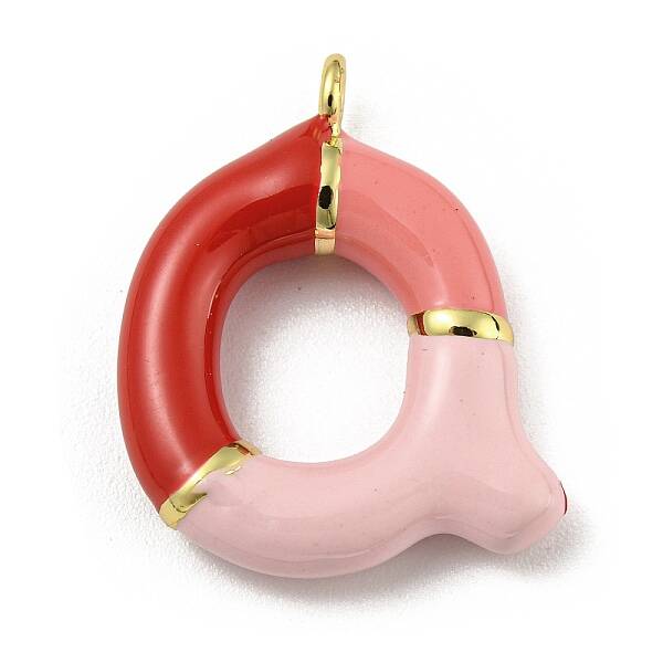 Brass Enamel Pendants