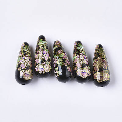 Printed Opaque Resin Beads
