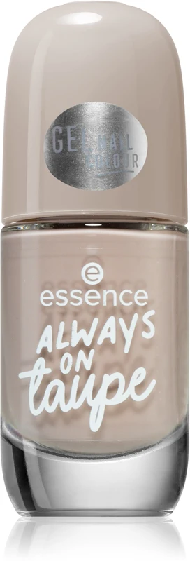 Essence Cosmetics Gel Nail Color Nail Polish 37-Always On Taupe 8ml