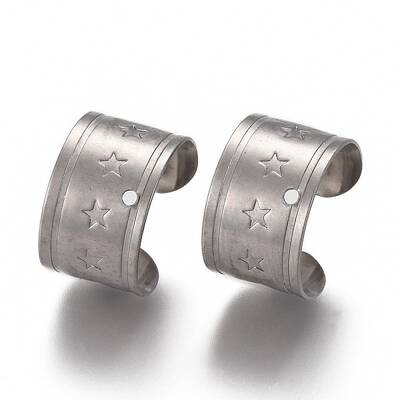 Tarnish Resistant 304 Stainless Steel Ear Cuff Findings