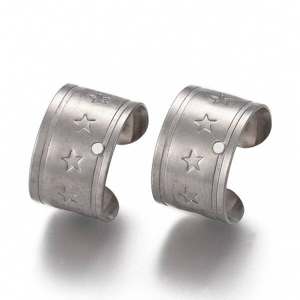 Tarnish Resistant 304 Stainless Steel Ear Cuff Findings