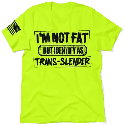 TransSlender - Safety Yellow T-Shirt