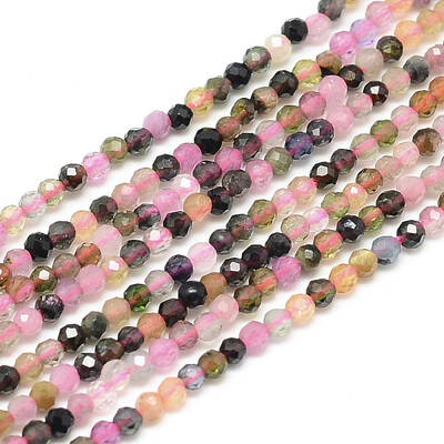 Natural Tourmaline Beads Strands