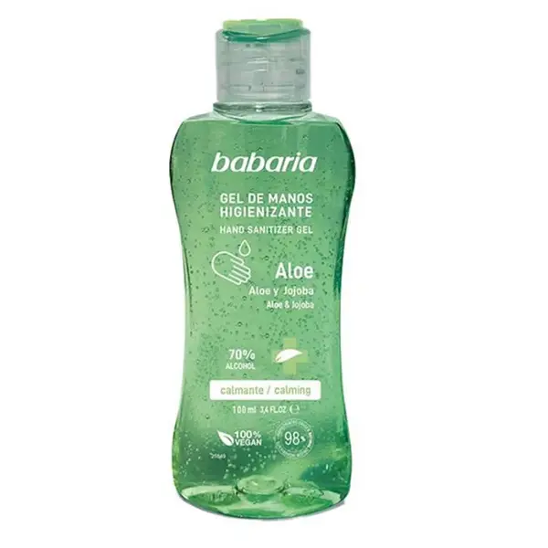 Babaria Aloe Gel igienizzante mani 70% alcol 100 ml