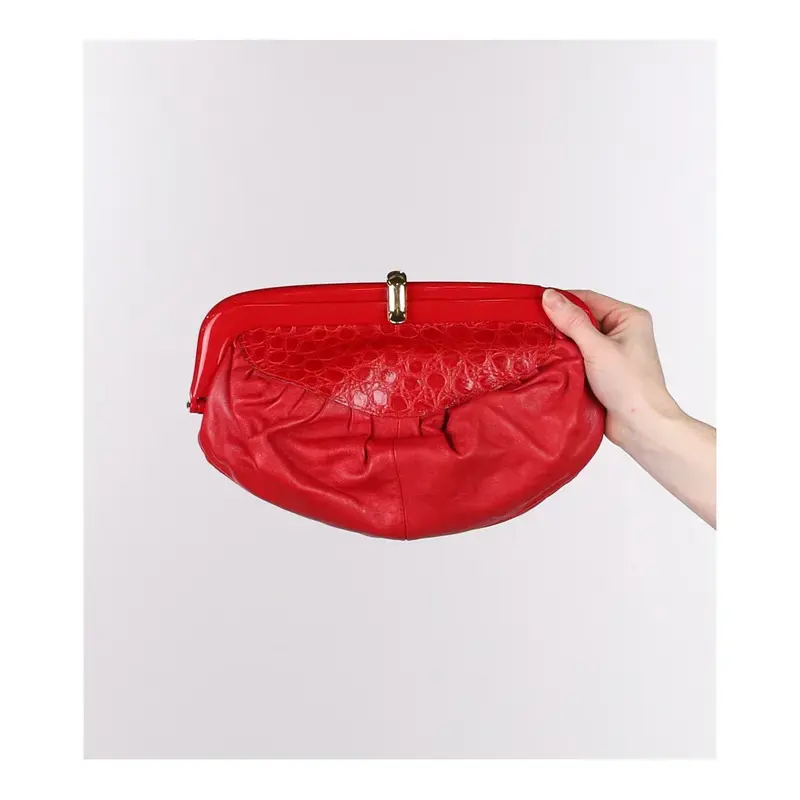 Unbranded Bag - No Size Red Leather | Size: no size