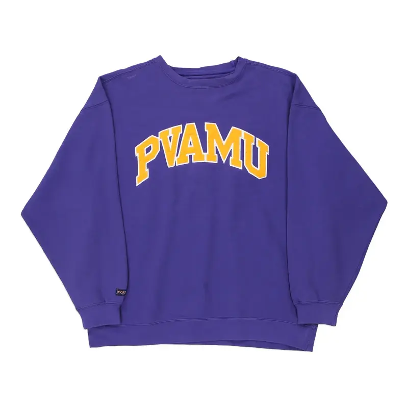 Prairie View A&M Univeristy Jansport College Sweatshirt - XL Purple Cotton Blend