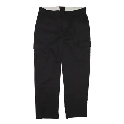 RED KAP Cargo Workwear Trousers Black Regular Straight Mens W38 L34