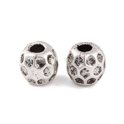 Antique Silver Alloy Tibetan Beads