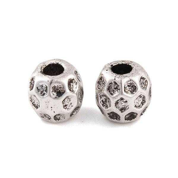 Antique Silver Alloy Tibetan Beads