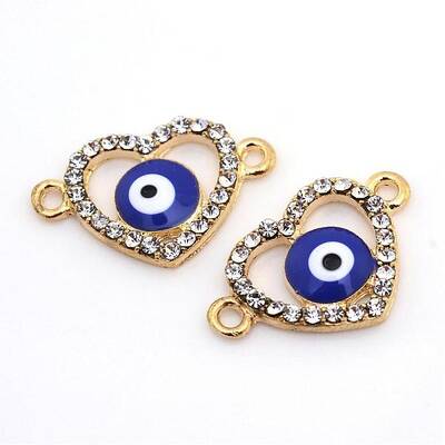Alloy Rhinestone Links connectors