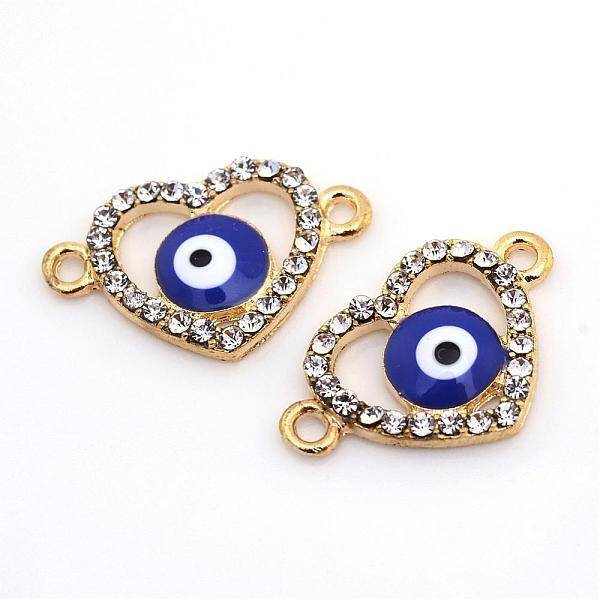Alloy Rhinestone Links connectors
