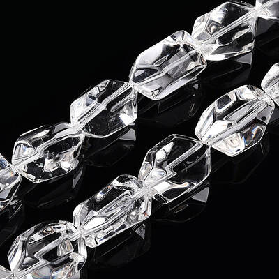 Grade A Natural Quartz Crystal Beads Strands