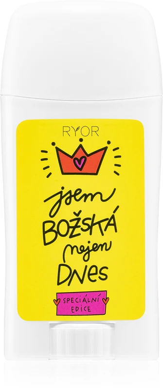 RYOR PuraVida Jsem BOŽSKÁ cream deodorant for women 50 ml