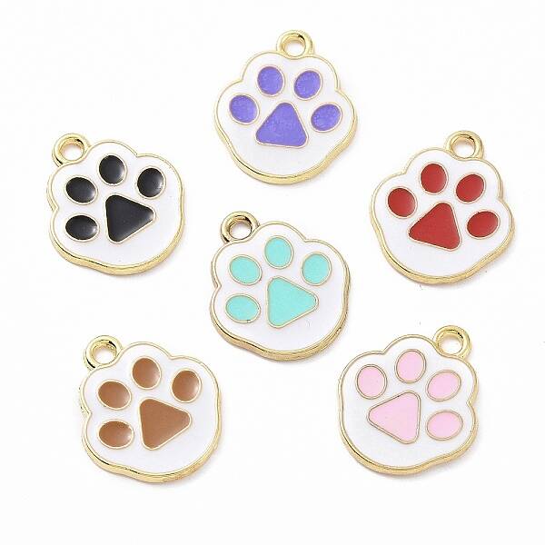 Alloy Enamel Pendants