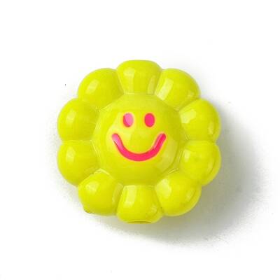 Dopamine Style Opaque Acrylic Beads