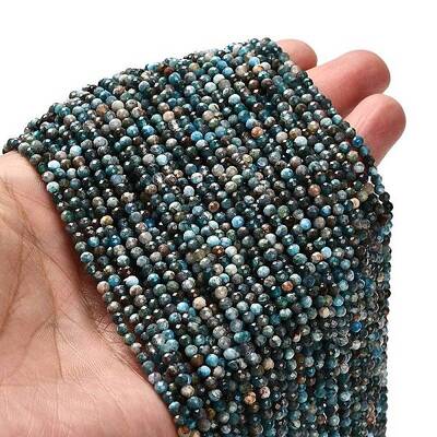 Natural Apatite Beads Strands