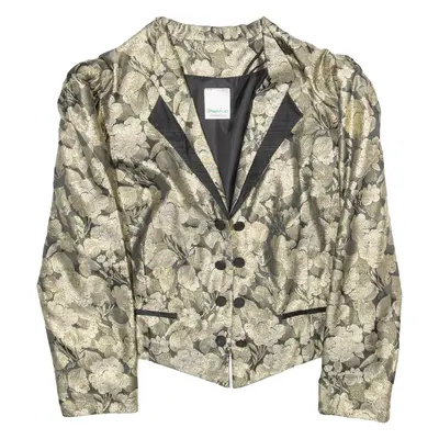 MEICO LANDHAUS LOOK Womens Waistcoat Gold Floral M