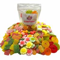 Rainbow Mix - Swedish Candy Sweet/Sour 1/2lb - Snack Candy Bonbon Bite