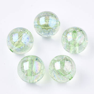 Transparent Acrylic Beads