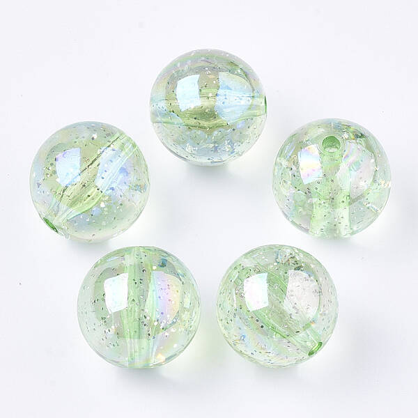 Transparent Acrylic Beads