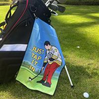 High Quality Funny Golf Towel, Soft Quick Dry Golf Towel, Golf Gifts for Husband Boyfriend Dad, Birthday Gifts, Gifts for Gol...