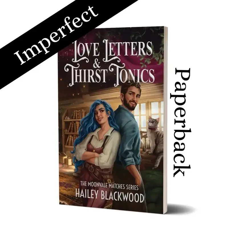 IMPERFECT Love Letters and Thirst Tonics Signed PaperbacK book paperback edition