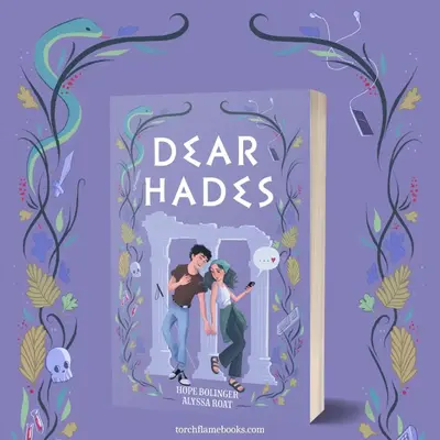 Dear Hades by Alyssa Roat and Hope Bolinger - Paperback Signed by Alyssa Roat - A Mythically Funny Romantic Comedy romance bo...
