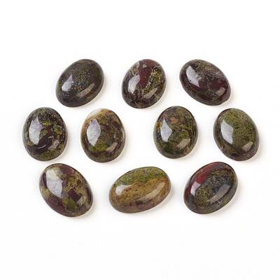 Natural Dragon Blood Stone Cabochons