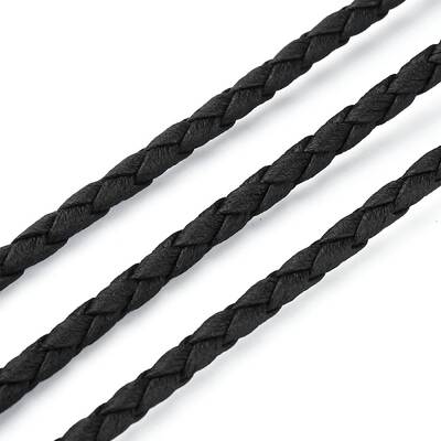 Braided PU Leather Cords