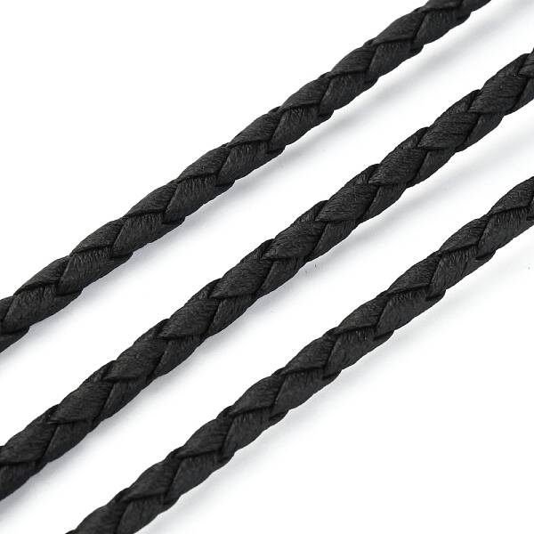 Braided PU Leather Cords