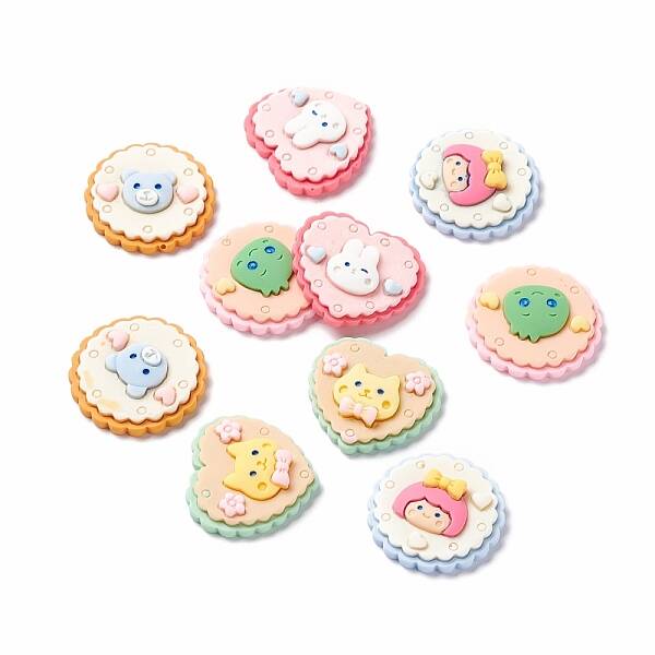 Opaque Resin Cabochons