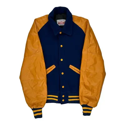 Williams Sporting Goods Varsity Jacket - Medium Blue Polyester