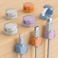 8-Pack Magnetic Cable Clips With Strong Adhesive | Adjustable Cord Holder For Under Desk, Car, Wall & Nightstand | Heavy Duty...