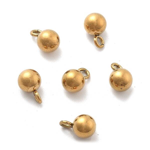 Ion Plating(IP) 304 Stainless Steel Charms