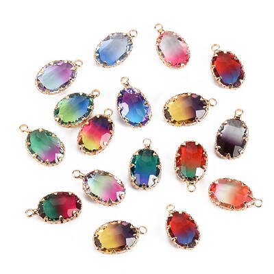 Gradient Color Glass Pendants