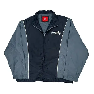 Seattle Seahawks Nfl Windbreaker - XL Blue Polyester