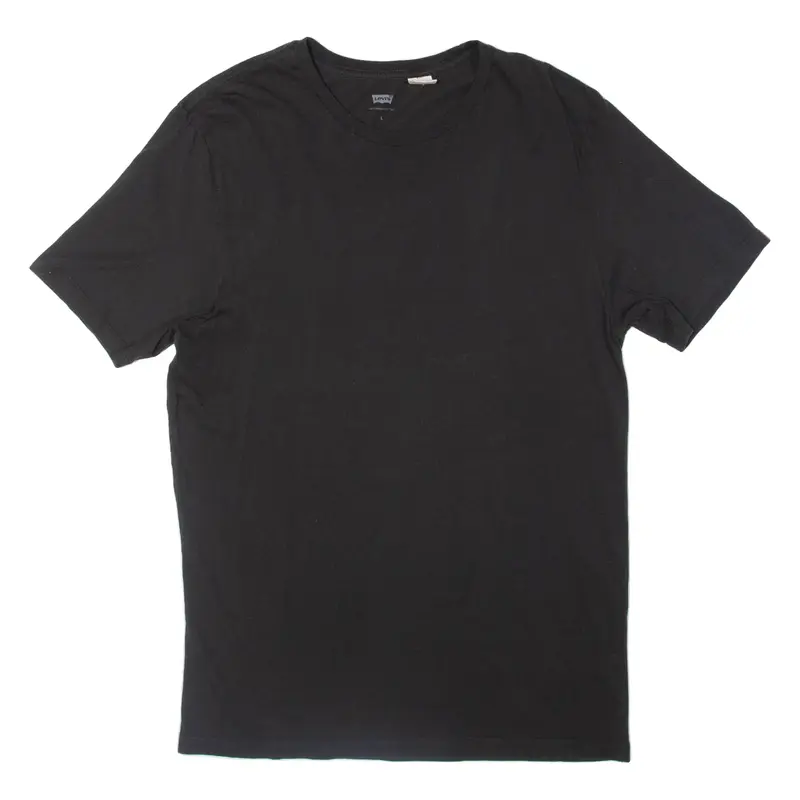 LEVI'S Mens T-Shirt Black L