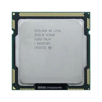 SLBN3 Intel Xeon L3426 Quad-Core 1.86GHz 2.50GT/s DMI 8MB L3 Cache Socket LGA1156 Processor