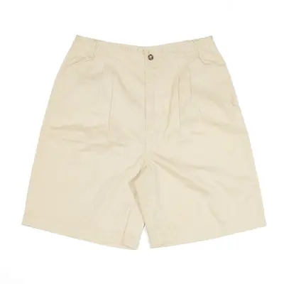 THE TERRITORY AHEAD Pleated Shorts Beige Regular Casual Womens S W28