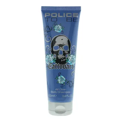 Police To Be Tattooart Detergente Bagnoschiuma Tutto il corpo 100 ml
