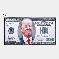 Trump Golf Towel - Microfiber Golf Towel - 10in x 20x in - Trump Gift - Trump Golf Gift - Trump Dollar Bill - Funny Golf Gift...