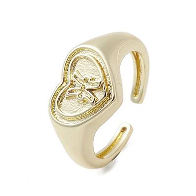 Brass Adjustable Open Rings