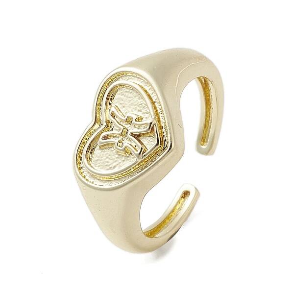 Brass Adjustable Open Rings