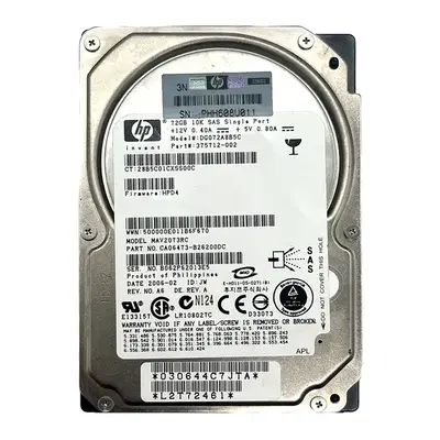 375712-002 HP 72GB 3Gb/s SAS 10000 2.5-Inch Hard Drive
