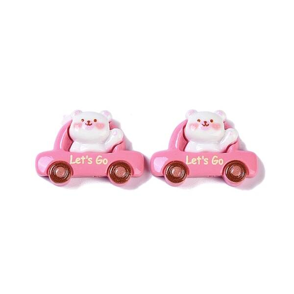 Cartoon Bear Opaque Resin Decoden Cabochons