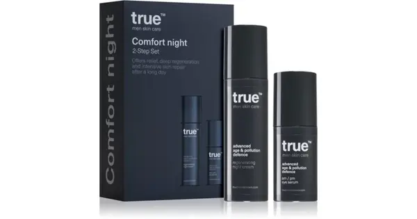 true men skin care Comfort Night Facial Care Kit for Men